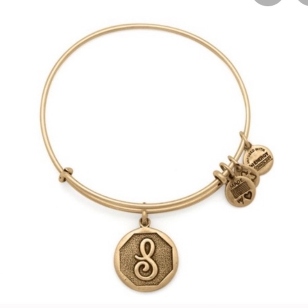 Alex and Ani initial S Bracelet